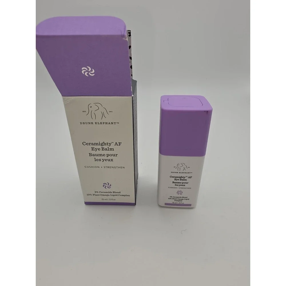 NEW Drunk Elephant Ceramighty AF Eye Balm .5 oz 15ml,NIB $62 value